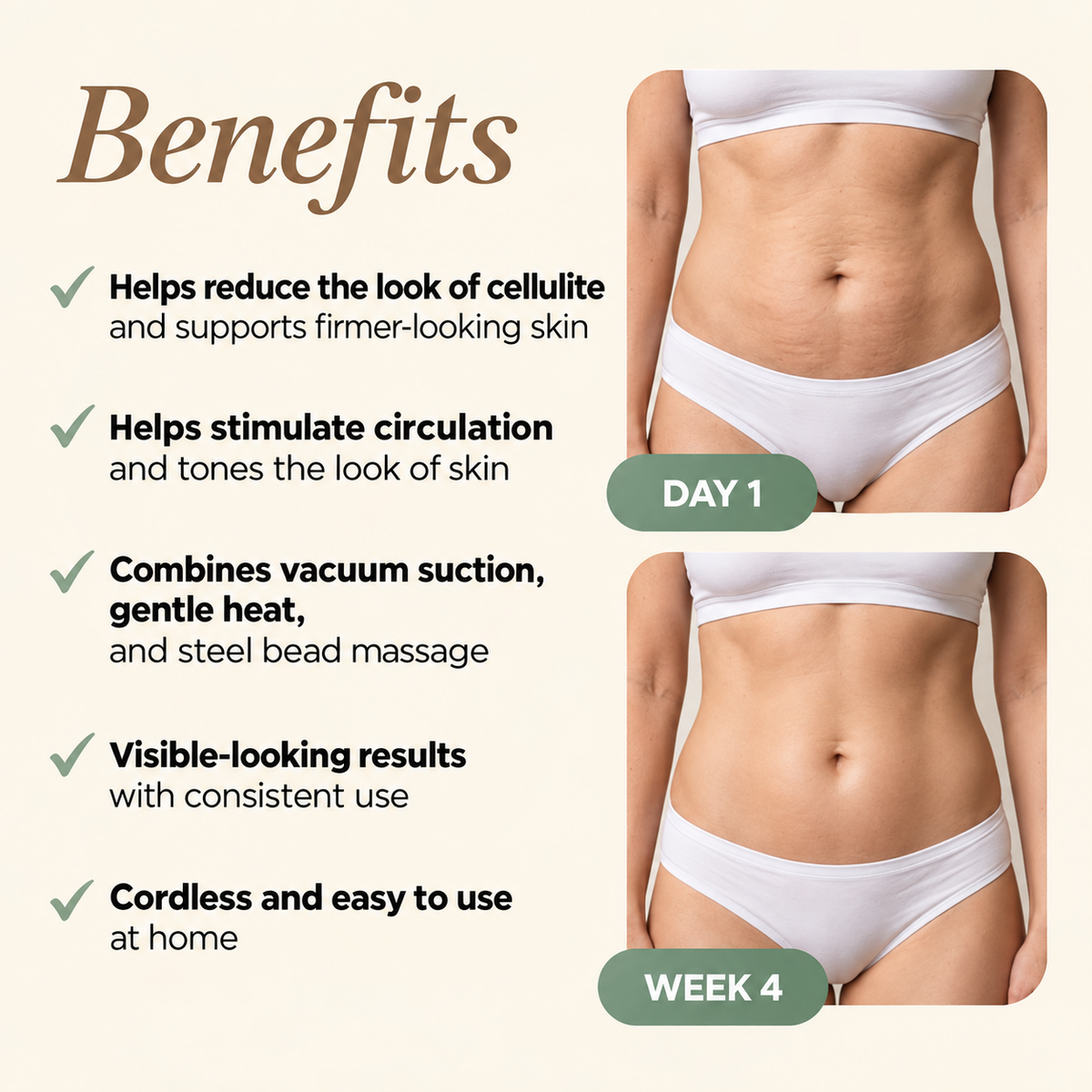 Satinlune 3-in-1 Anti-Cellulite Massager