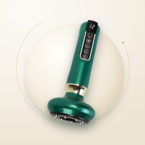 Satinlune 3-in-1 anti-cellulite massager in green