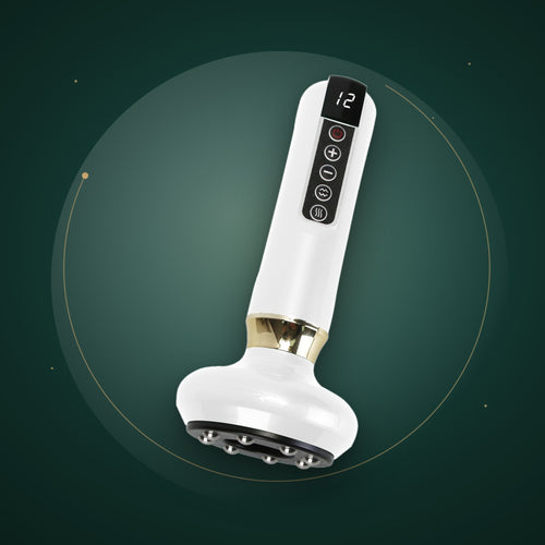 Satinlune 3-in-1 anti-cellulite massager in white